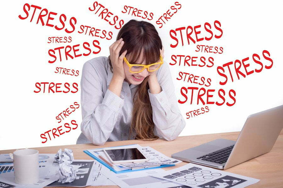 نشانه های استرس